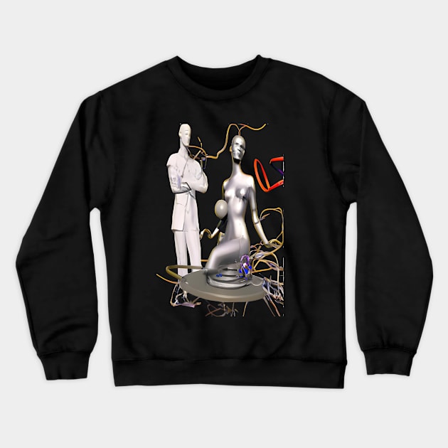 y2k Crewneck Sweatshirt by vaporgraphic